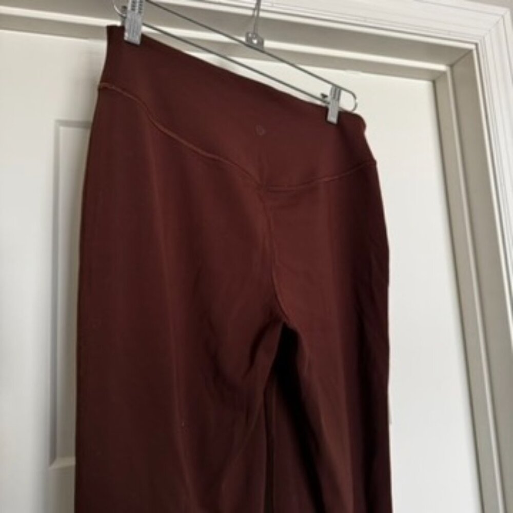 Lululemon Wunder Under SmoothCover High-Rise Bootcut Pant 34" Lava Cake size 10 - Picture 7 of 8